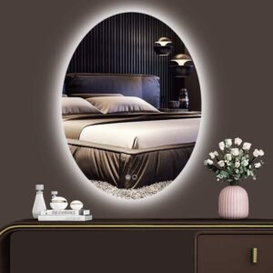 HE18-28B Back lighted smart Wall Mounted Bathroom Mirror